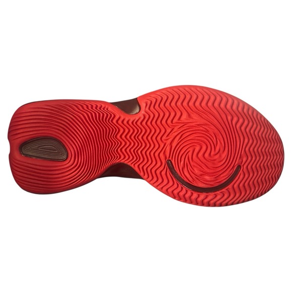 Nike Renew Elevate 3 Mens Sz 9.5 White Red Basketball Sneakers Shoes DD9304-100 - Picture 5 of 5